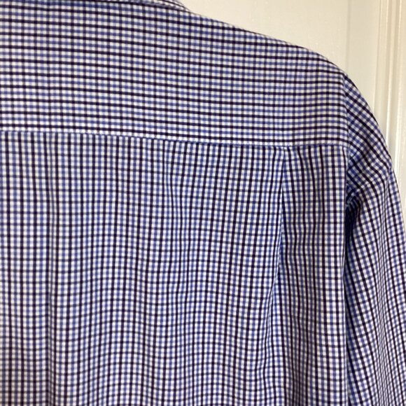 Marks & Spencer Vintage Men's Long Sleeve Shirt Collar Size 16 1/2 42 cm - Picture 7 of 10